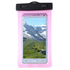 PVC Mobile Phone Pouch Waterproof Bag with Lanyard Arm Belt
