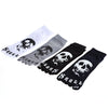 Paired Men Punk Cotton Five Fingers Toe Socks Skull Image for Outdoor Sports