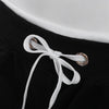 Active High Elasitc Waist Drawstring with Pocket Straight Color Block Cotton Shorts for Women