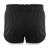 Active High Elasitc Waist Drawstring with Pocket Straight Color Block Cotton Shorts for Women
