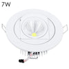 15W LED COB Recessed Ceiling Light Adjustable Spotlight