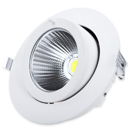15W LED COB Recessed Ceiling Light Adjustable Spotlight