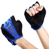 Moke Half-finger Bicycle Gloves Polyester Sweat-absorbing for Mountain Cycling