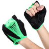 Moke Half-finger Bicycle Gloves Polyester Sweat-absorbing for Mountain Cycling