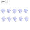 50pcs 16301 Plastic Vehicle Interior Door Panel Fender Fasterner Clips for Peugeot206