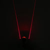 Handy Bike Safety Laser Caution Flashing Tail Light Riding Kit