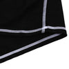 Short Sleeves Straitjacket Top Collar Rash Guard Lycra Swimsuit Surfing Swim Shirt