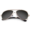 Oversize Vintage Female Color Coated Sunglasses