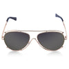 Oversize Vintage Female Color Coated Sunglasses