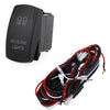 5pin 40A Car Relay Wiring Harness Kit with LED Light Bar Fog Spot On Off Laser Rocker Switch