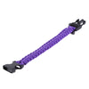 Multifuctional Survival Paracord Bracelet with Whistle Compass Flint Fire Starter Outdoor Emergency Use