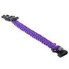Multifuctional Survival Paracord Bracelet with Whistle Compass Flint Fire Starter Outdoor Emergency Use