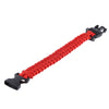 Multifuctional Survival Paracord Bracelet with Whistle Compass Flint Fire Starter Outdoor Emergency Use