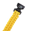 Multifuctional Survival Paracord Bracelet with Whistle Compass Flint Fire Starter Outdoor Emergency Use