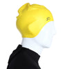 Shenyu Unisex Swimming Long Hair Silicone Cap with Ear Cup Protection