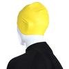 Shenyu Unisex Swimming Long Hair Silicone Cap with Ear Cup Protection