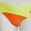 Sexy Spaghetti Push Up Color Block Low Waist Two Piece Swimwear for Women