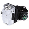 Rechargeable Outdoor Variable-output LED Wrist Light with Compass
