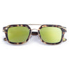 Vintage Unisex Color Coated Square Frame Driver Eyewear