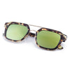 Vintage Unisex Color Coated Square Frame Driver Eyewear