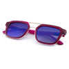 Vintage Unisex Color Coated Square Frame Driver Eyewear