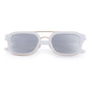 Vintage Unisex Color Coated Square Frame Driver Eyewear