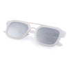 Vintage Unisex Color Coated Square Frame Driver Eyewear