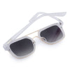 Vintage Unisex Color Coated Square Frame Driver Eyewear