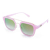Vintage Unisex Color Coated Square Frame Driver Eyewear