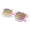 Vintage Unisex Color Coated Square Frame Driver Eyewear
