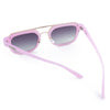 Vintage Unisex Color Coated Square Frame Driver Eyewear