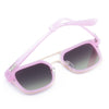 Vintage Unisex Color Coated Square Frame Driver Eyewear