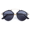 Cute Unisex Color Coated Round Frame Eyewear