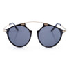 Cute Unisex Color Coated Round Frame Eyewear