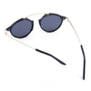 Cute Unisex Color Coated Round Frame Eyewear