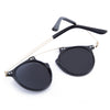 Cute Unisex Color Coated Round Frame Eyewear
