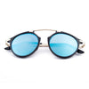 Cute Unisex Color Coated Round Frame Eyewear