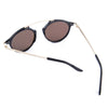 Cute Unisex Color Coated Round Frame Eyewear