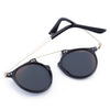Cute Unisex Color Coated Round Frame Eyewear