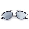 Cute Unisex Color Coated Round Frame Eyewear