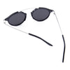 Cute Unisex Color Coated Round Frame Eyewear