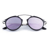 Cute Unisex Color Coated Round Frame Eyewear