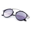 Cute Unisex Color Coated Round Frame Eyewear