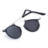 Cute Unisex Color Coated Round Frame Eyewear
