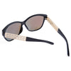 Vintage Ladies Cat Frame Oversize Color Coated Sunglasses