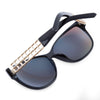 Vintage Ladies Cat Frame Oversize Color Coated Sunglasses
