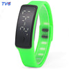TVG KM - 550 Unisex Digital Watch LED Display Luminous Water Resistance Calendar Sport Wristwatch