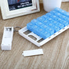 Portable Smart Medicine Box 28 Cell LCD Intelligent Pill Dispenser with Reminder Timer