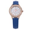 Margues M - 3029 Stylish Women Quartz Watch 30M Water Resistance Shell Rhinestone Dial Wristwatch