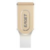 EAGET i80 64GB USB 3.0 Stylish Rotation Metal 8 Pin USB OTG Expansion U Disk for iPhone / iPad
